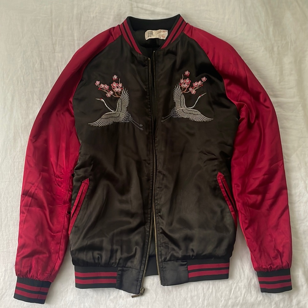 Standard Issue NYC Japanese silky style bomber jacket